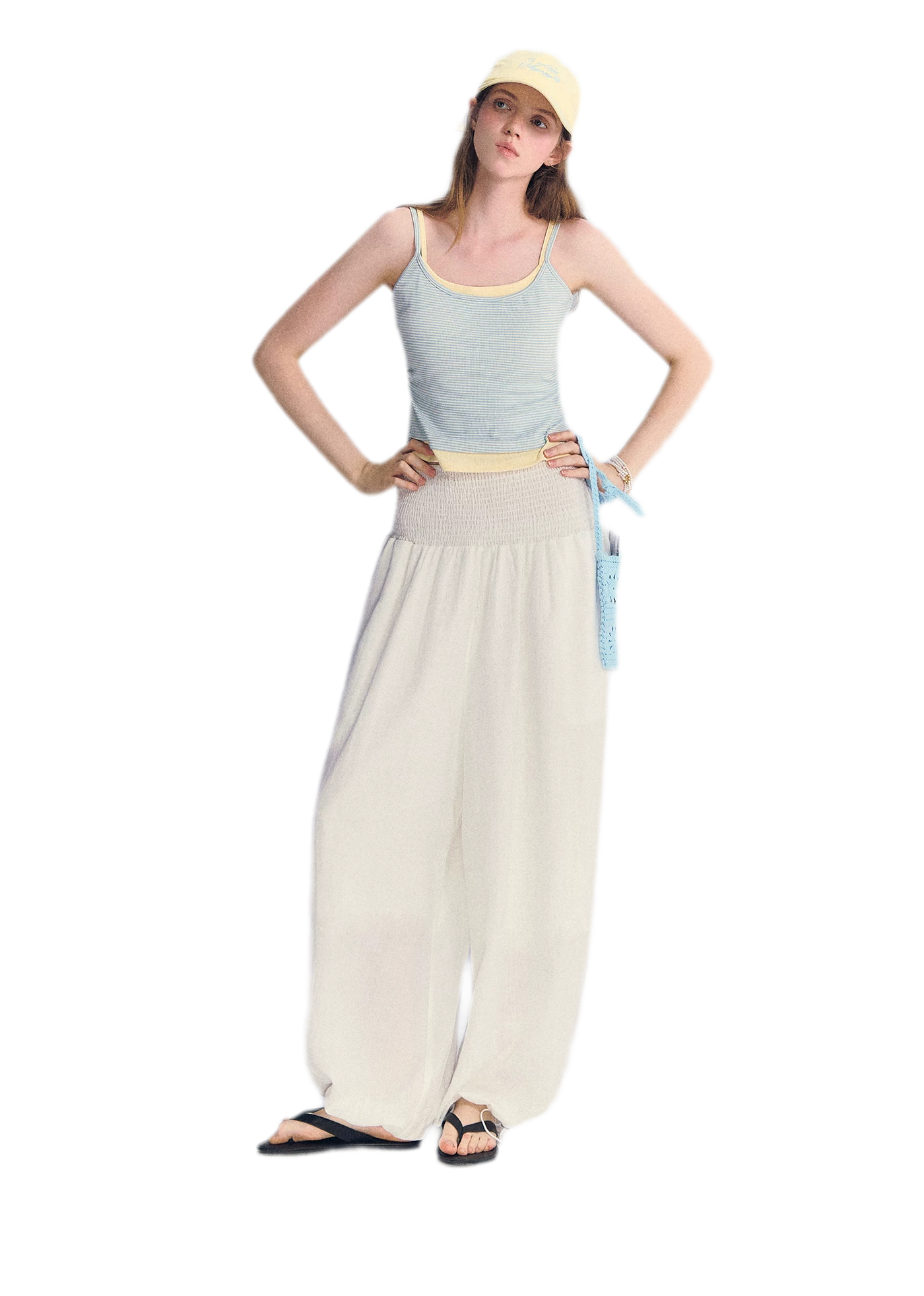 Stripe Knit Cami Set