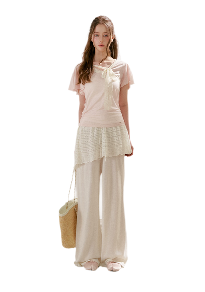 Tencel Linen Knit Pants