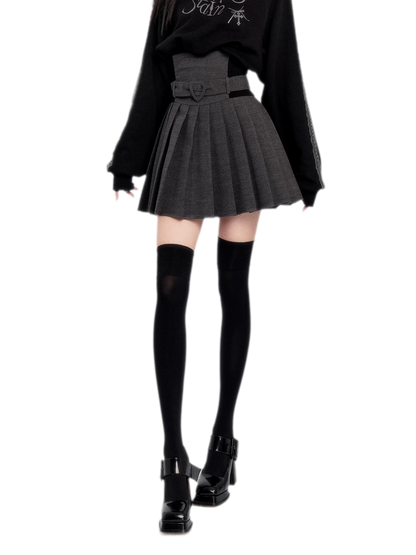 Stretch Velvet Thigh-High Socks