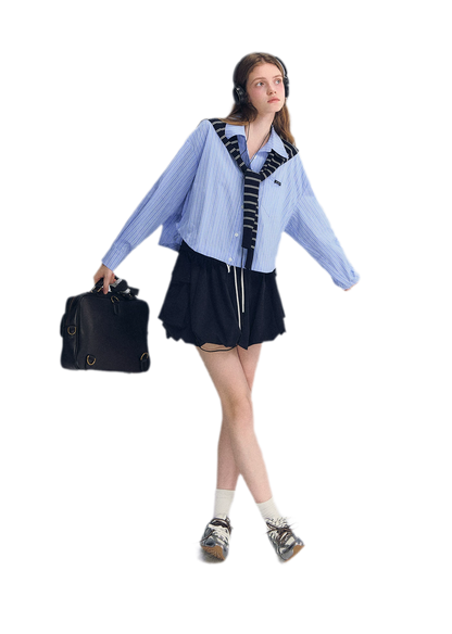 Half-Zip Drawstring Jacket