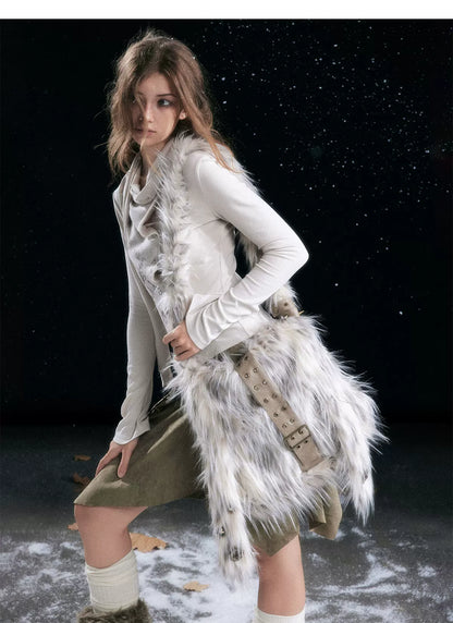 Furry Bunny Ear Crossbody Bag