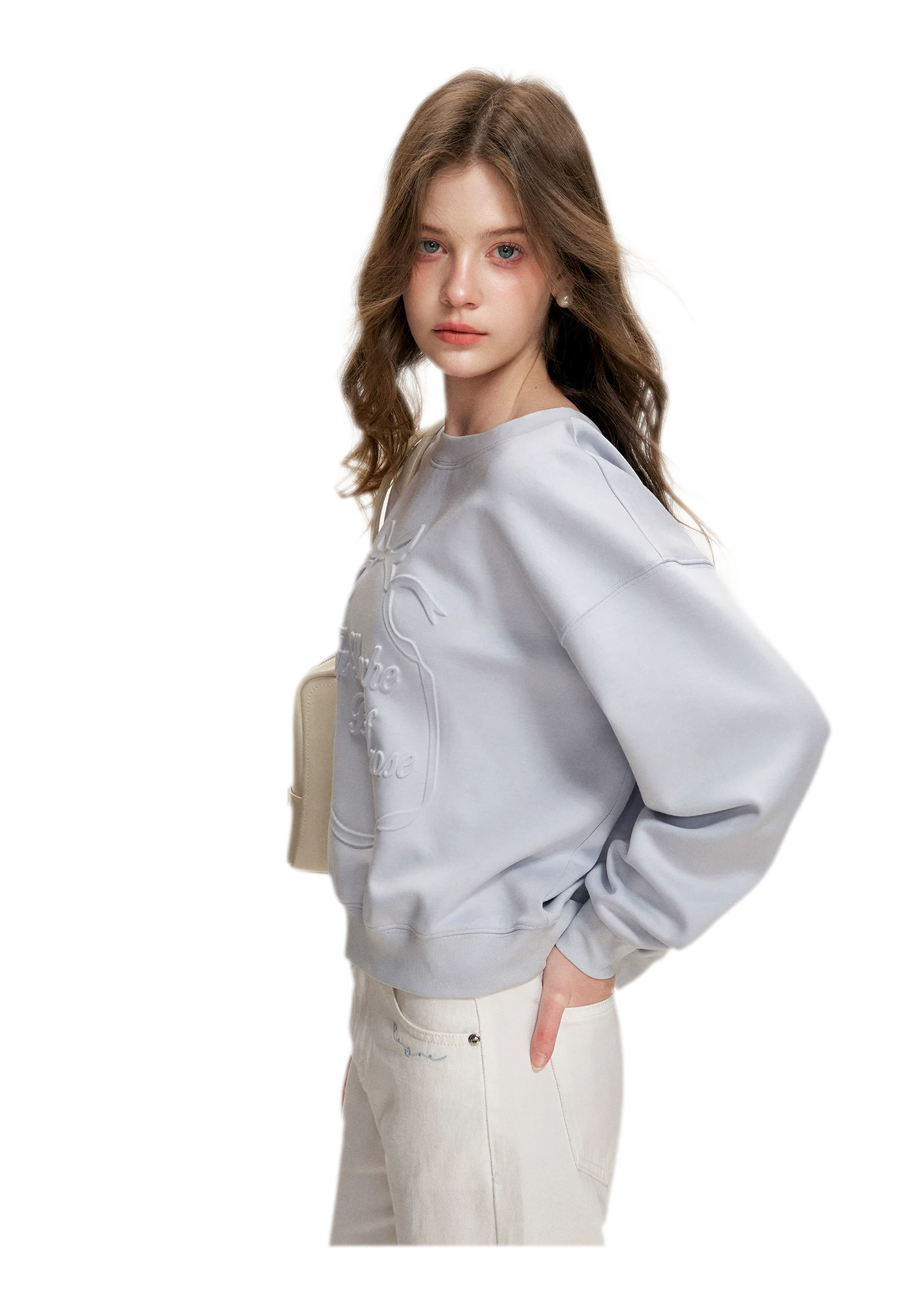Modal Embossed Sweatshirt