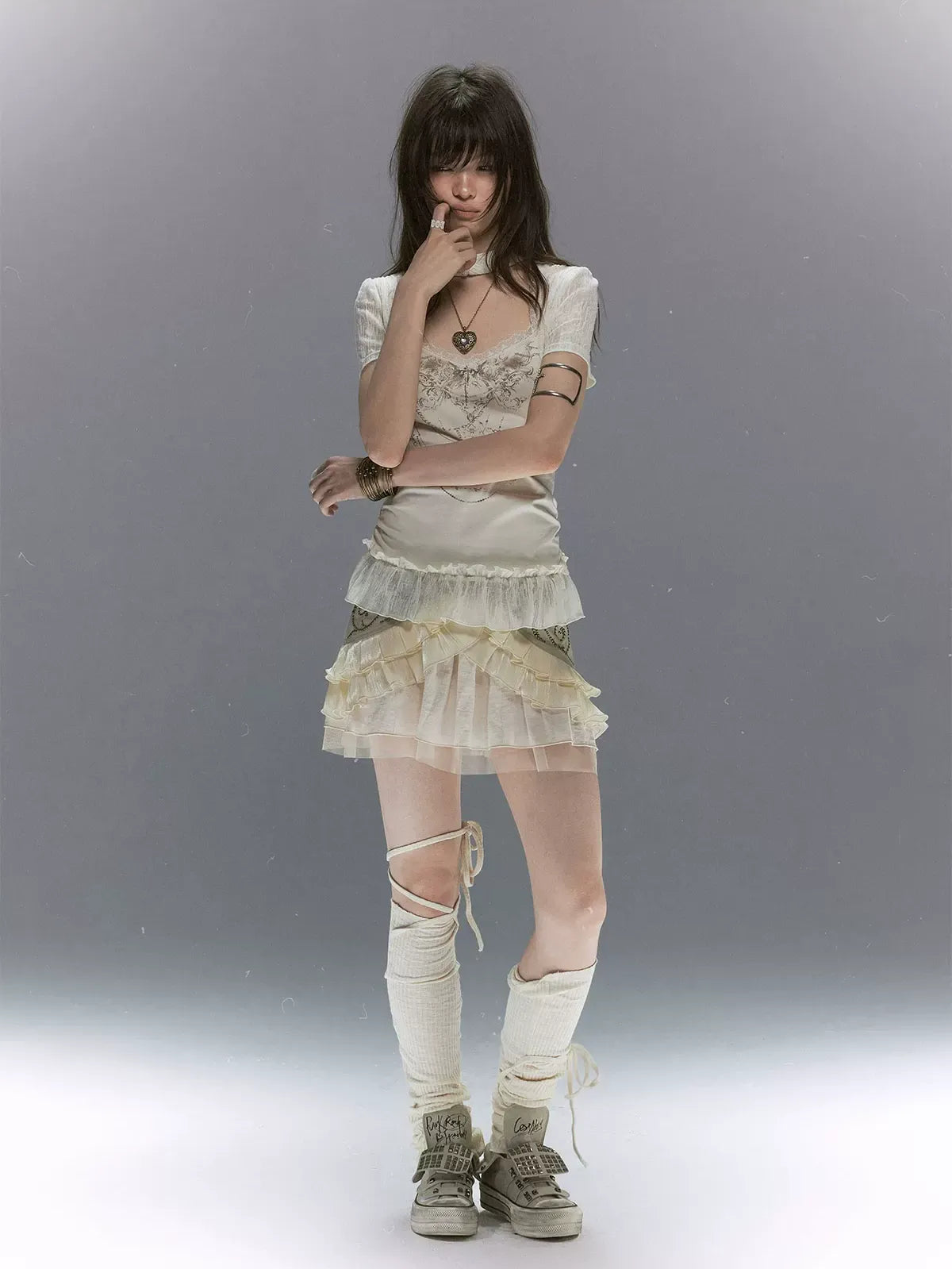 Butterbone Gothic Lace Top