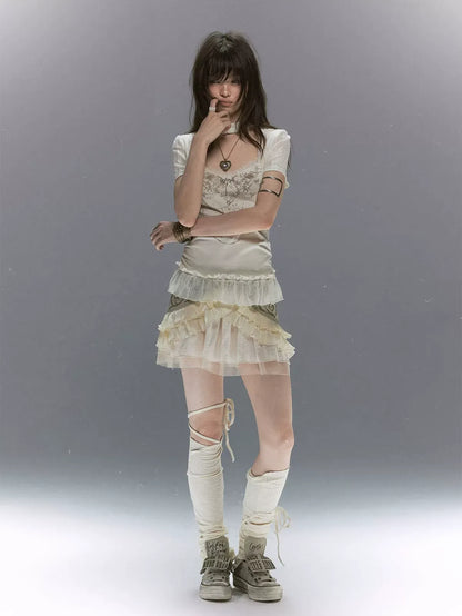 Butterbone Gothic Lace Top