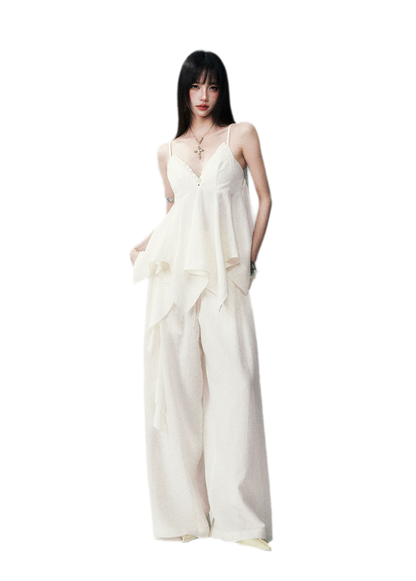 Relaxed V-neck Cami Set