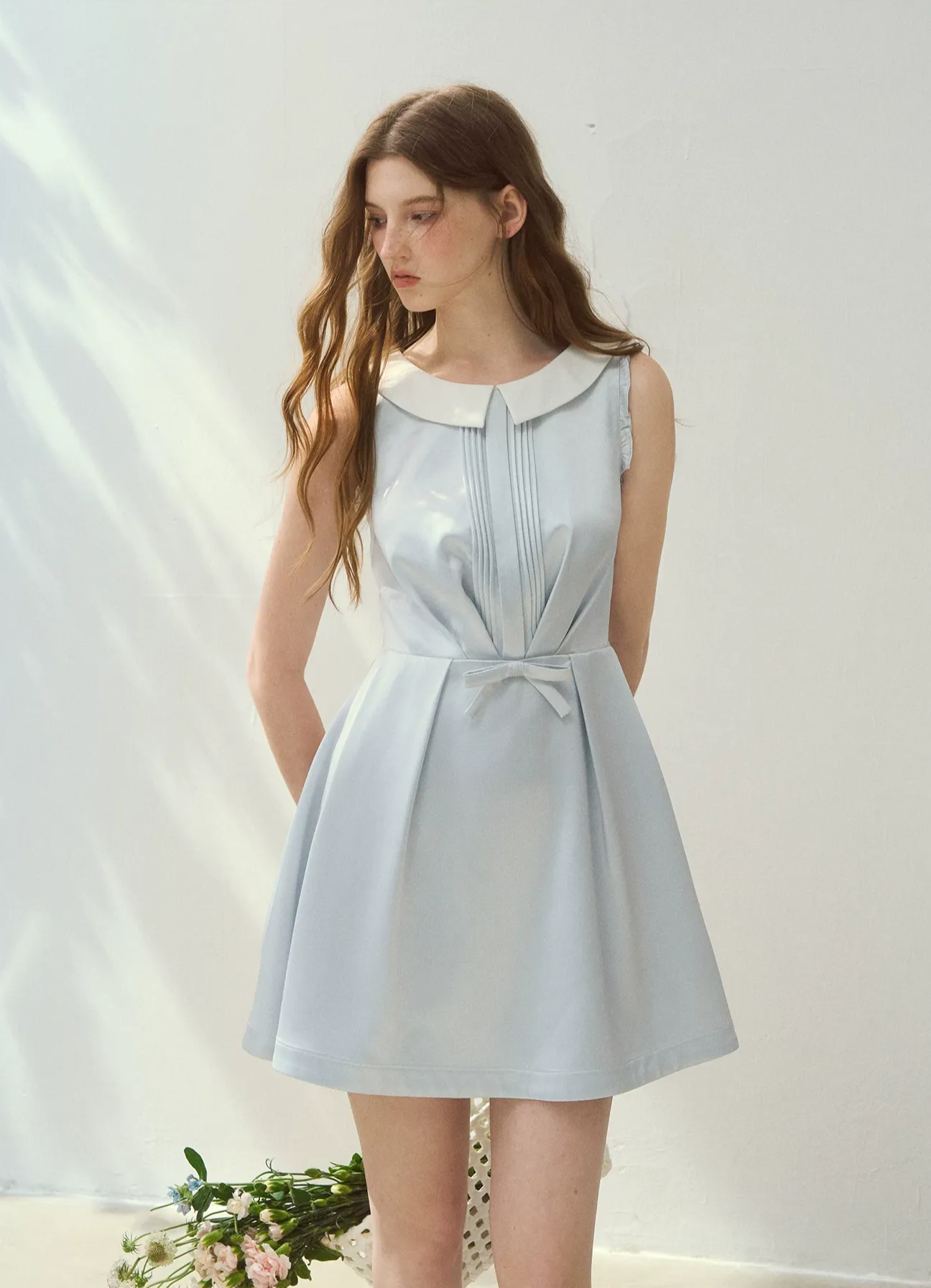 Pearl Holiday Acetate Dress