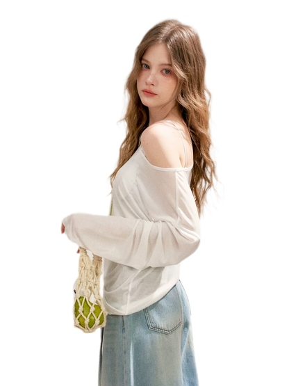 Sheer Tencel Sun Shirt