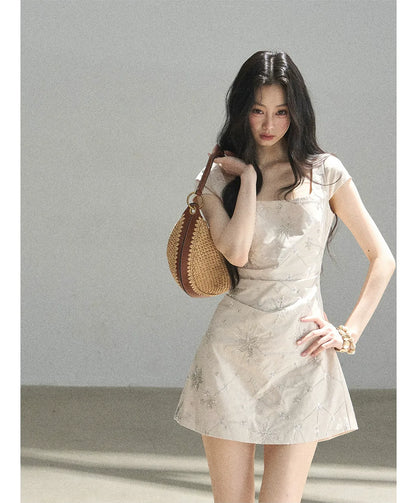 Twill Waist Bead Dress