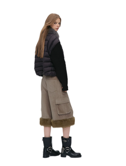 Detachable Sleeve Down Vest