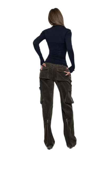 Square Neck Ruched Top