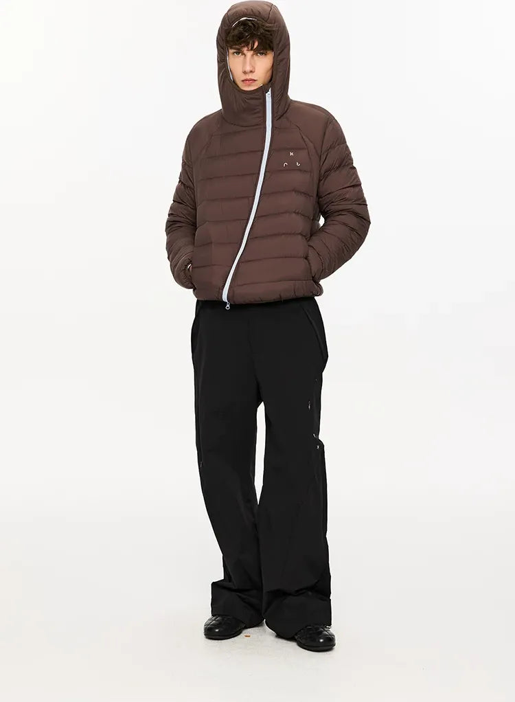 Lightweight Quilted Hooded Puffer Jacket