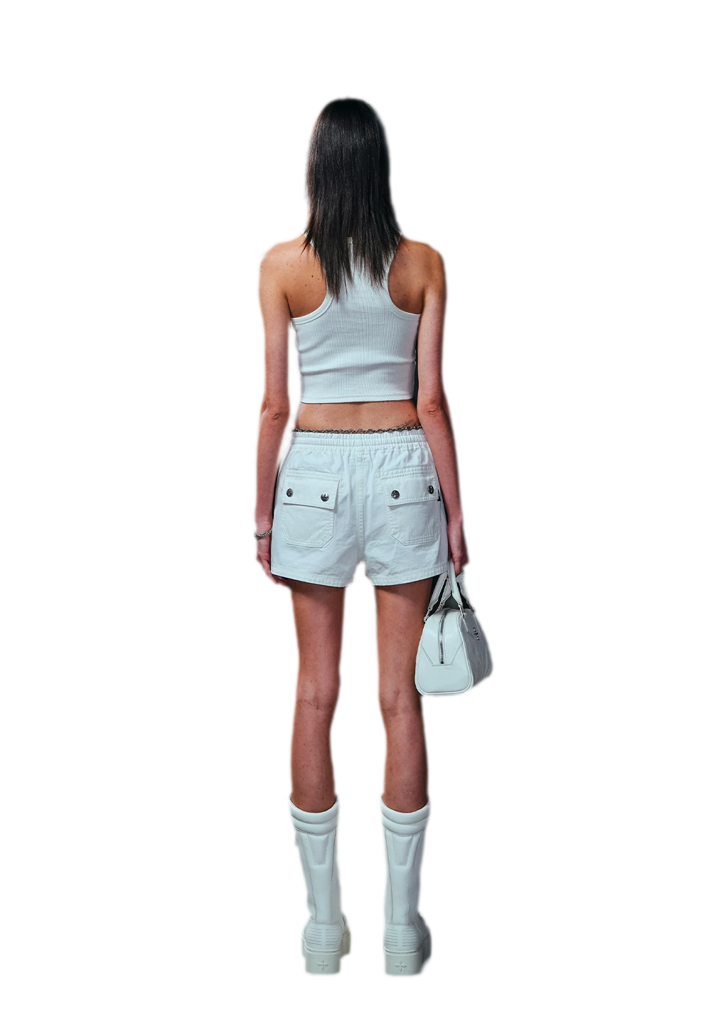 Cross Statue Cargo Sports Shorts