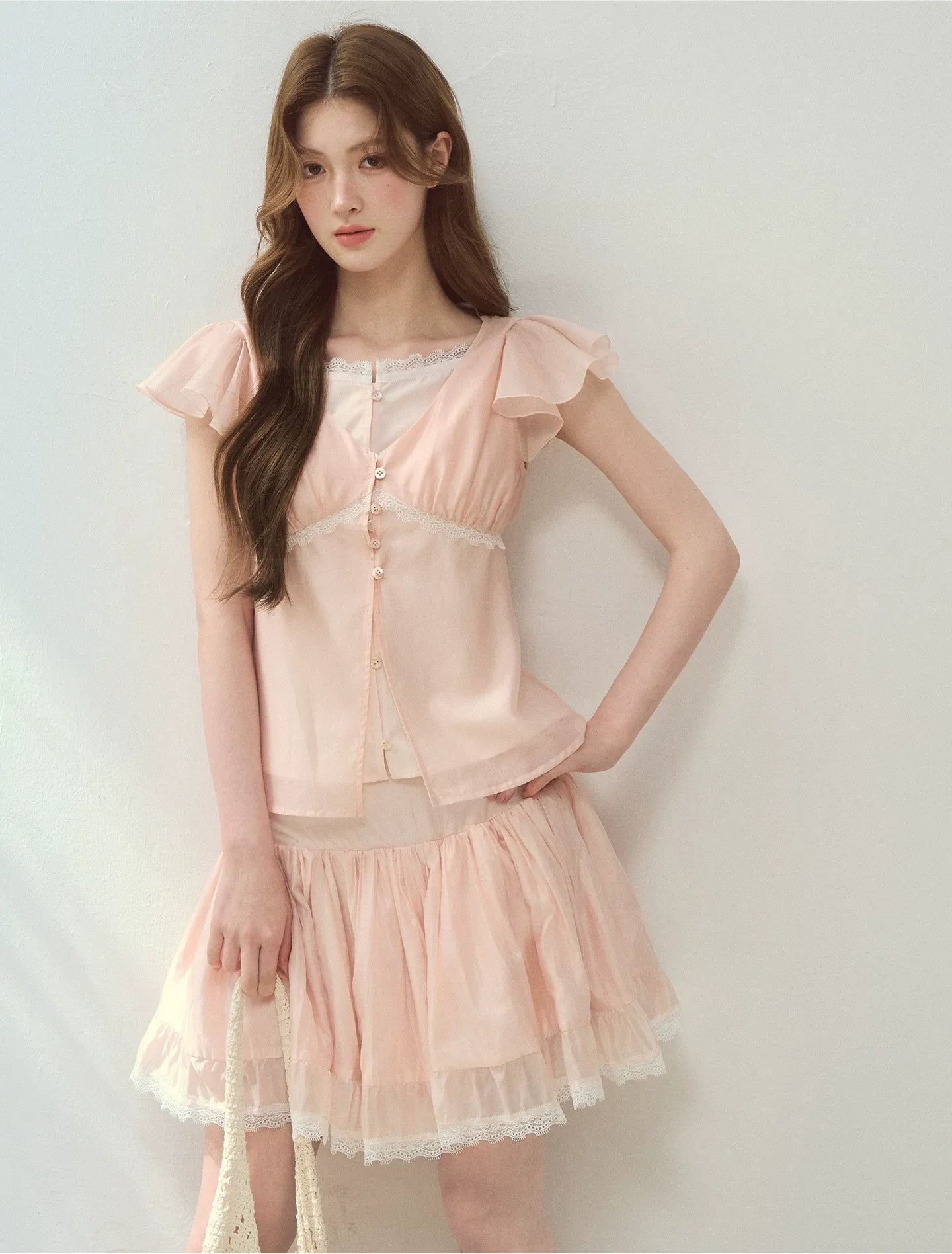Shell Girl Blouse Skirt