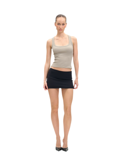 Ribbed U-Neck Cami
