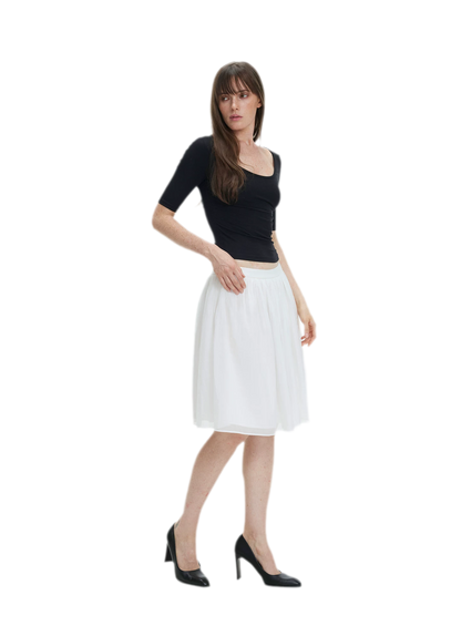 Soft U-Neck Slim-Fit T-Shirt