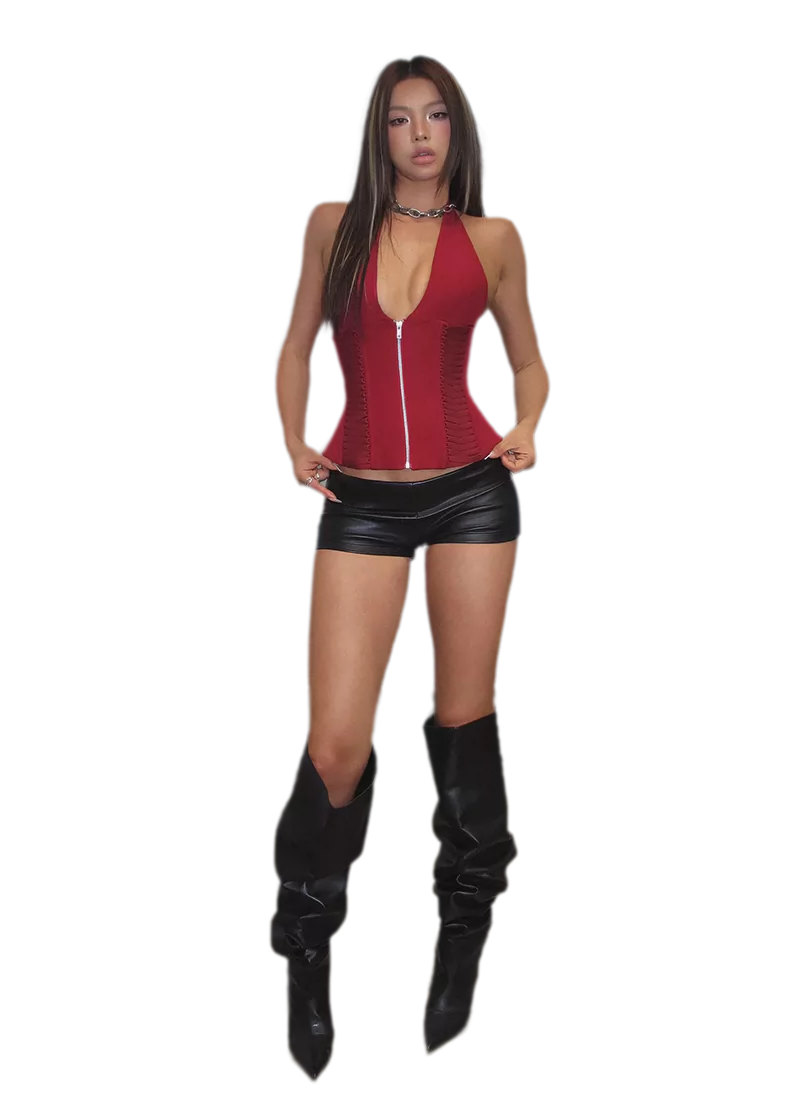 Corset Halter Bustier