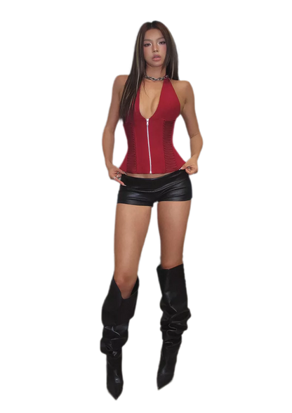 Corset Halter Bustier