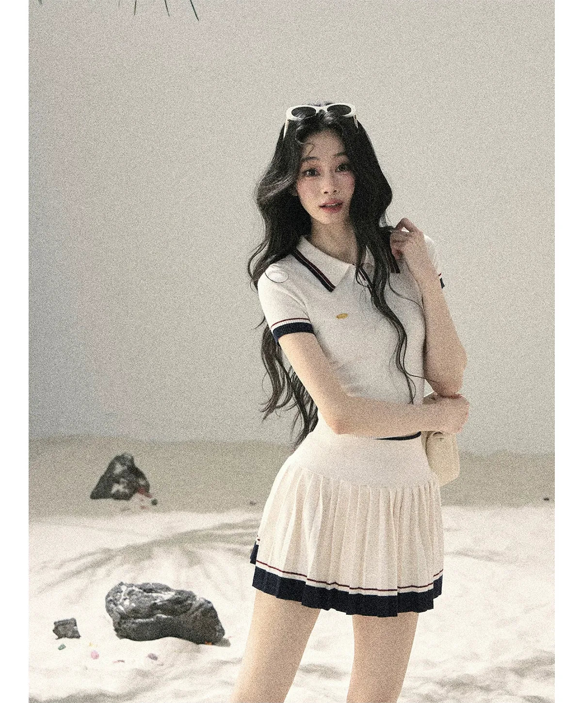 Crushed Moonlight Knit Set