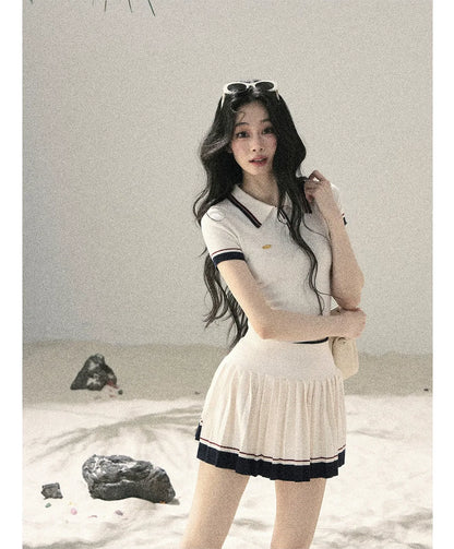 Crushed Moonlight Knit Set