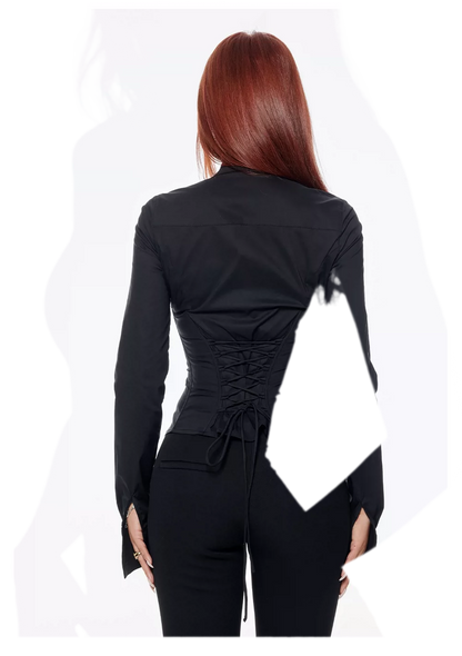 Corset Tie Shirt