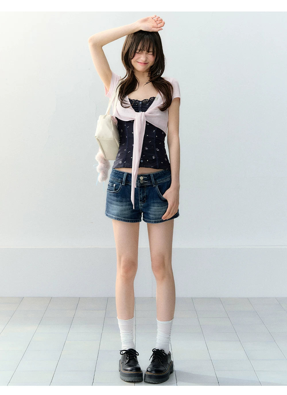 Korean Style Slim Fit Two-Piece Vest Set