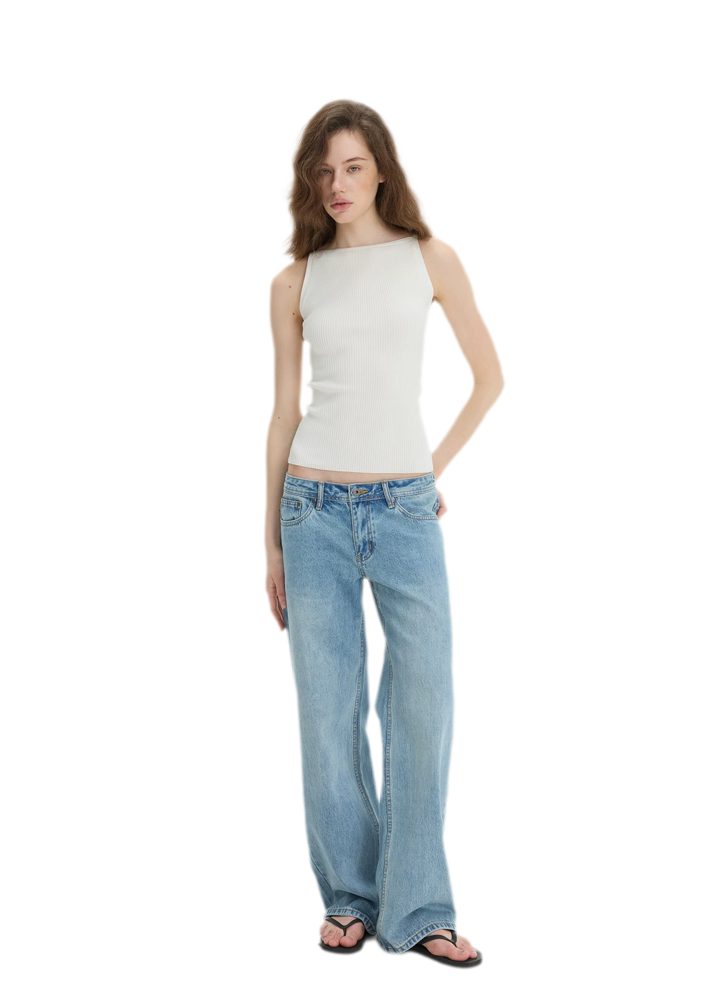 Lyocell Linen Ribbed Camisole