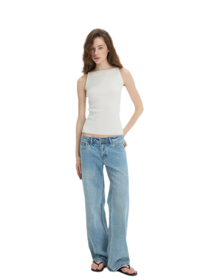 Lyocell Linen Ribbed Camisole