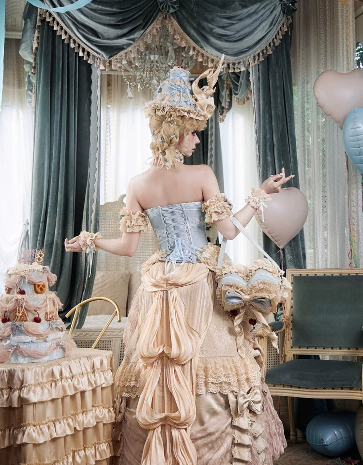 Rococo Bustle Train Skirt