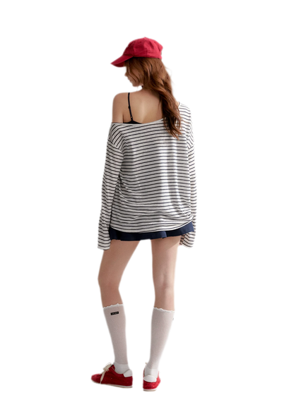 Lyocell Off Shoulder Top