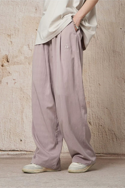 Relaxed Straight-Leg Trousers