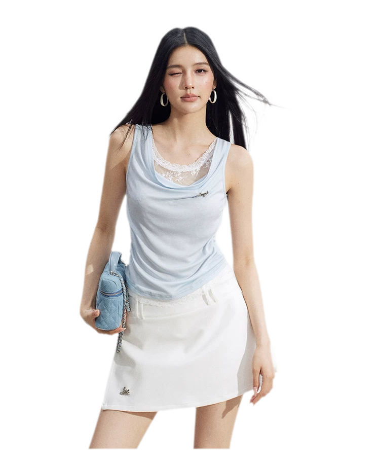 V-Neck Lyocell Tee