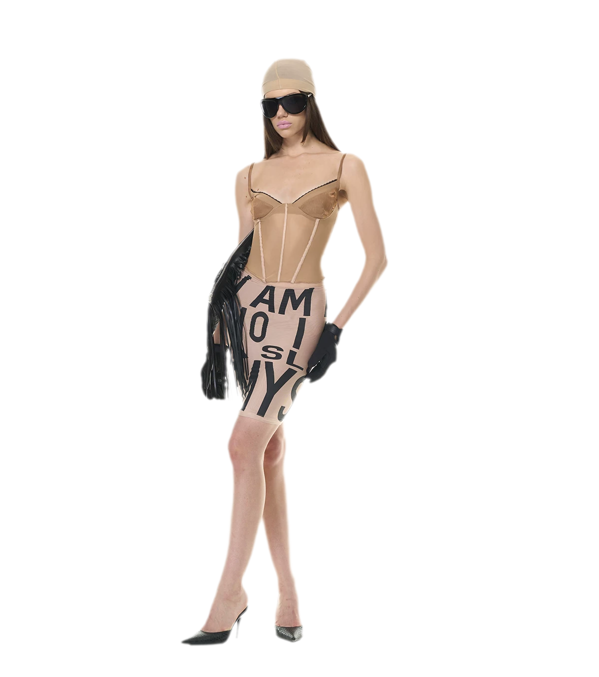Lace Mesh Slim Cami