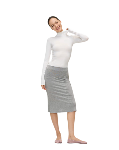 Brushed High-Neck Top