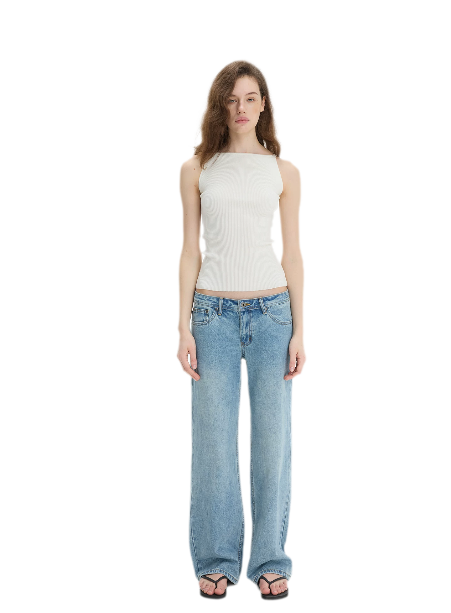 Lyocell Linen Ribbed Camisole