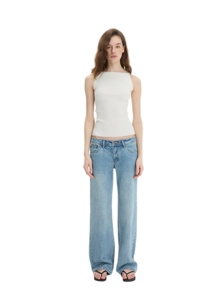 Lyocell Linen Ribbed Camisole