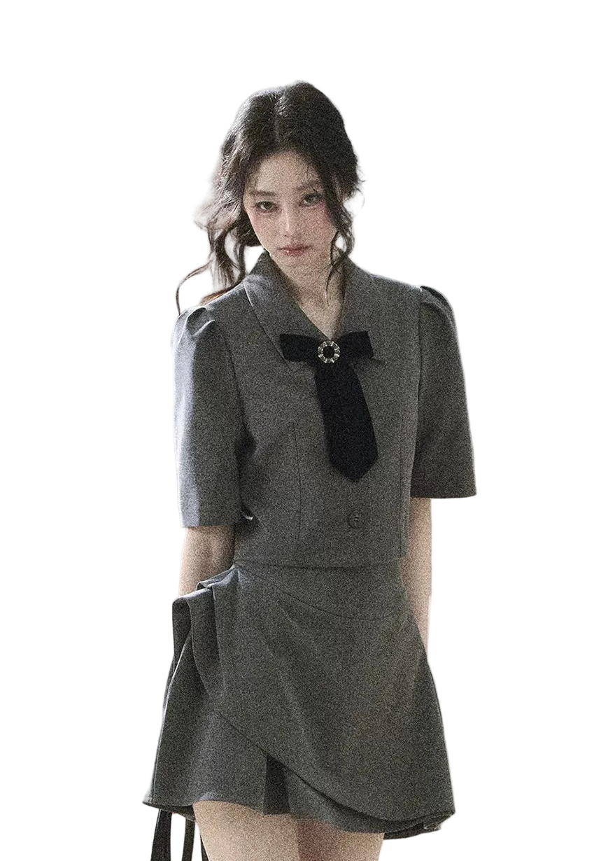 "Paris Afternoon" Summer Two-Piece Set