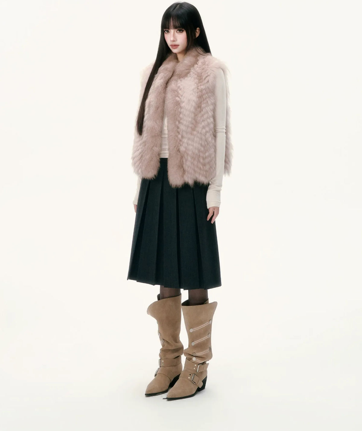Finnish Fox Fur Vest