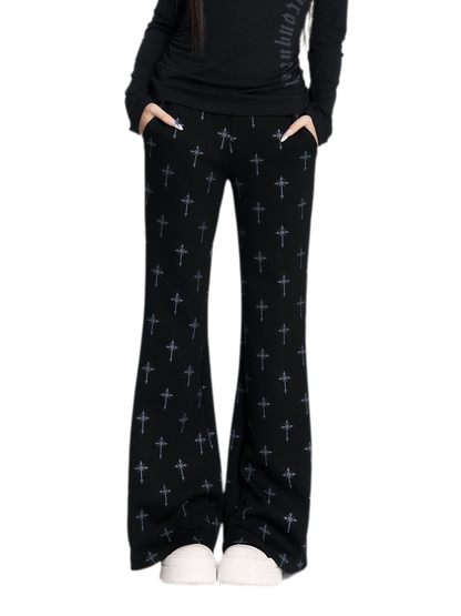 Printed Hooded Trackwear Set