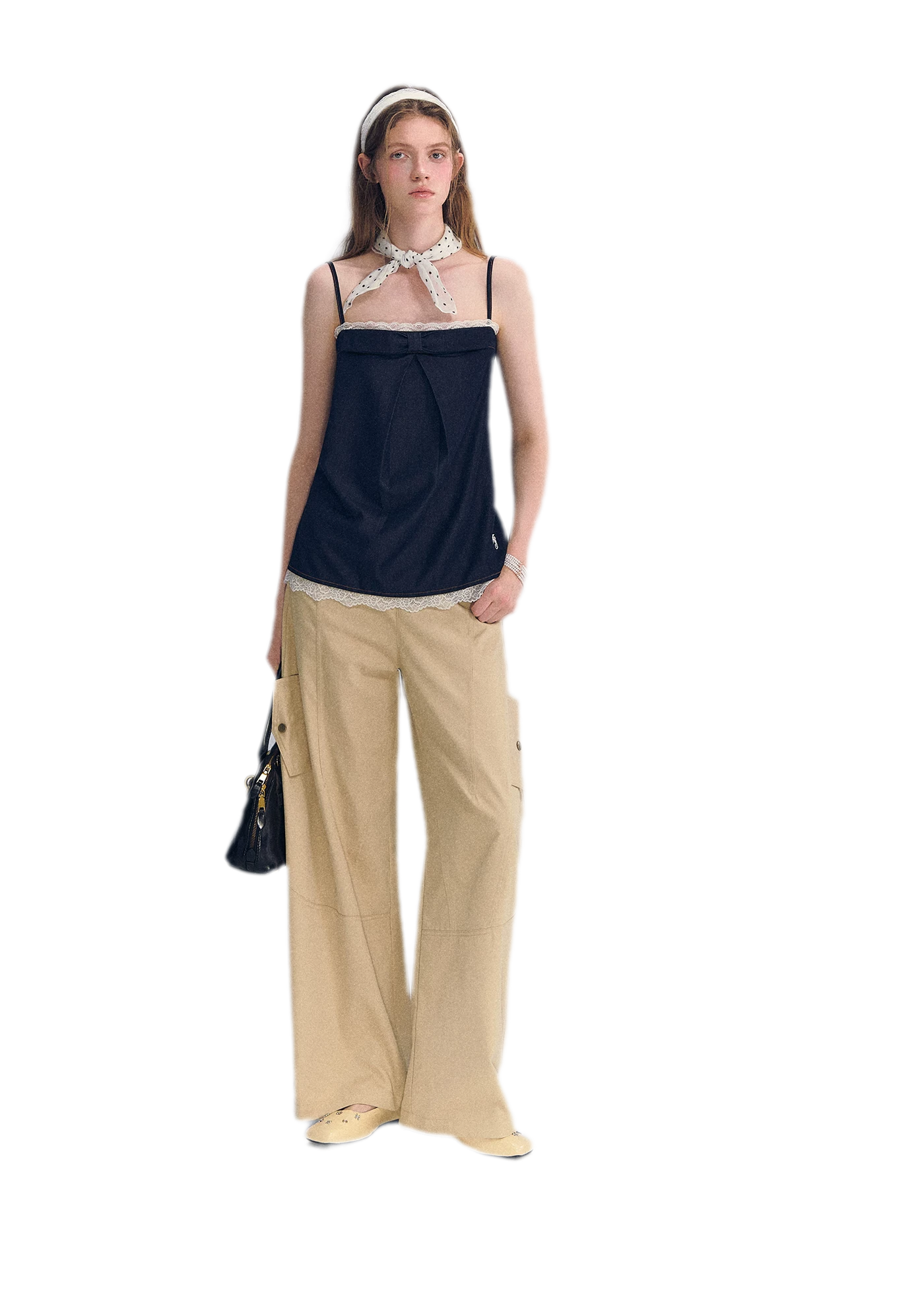 Lace Trim Cami Top