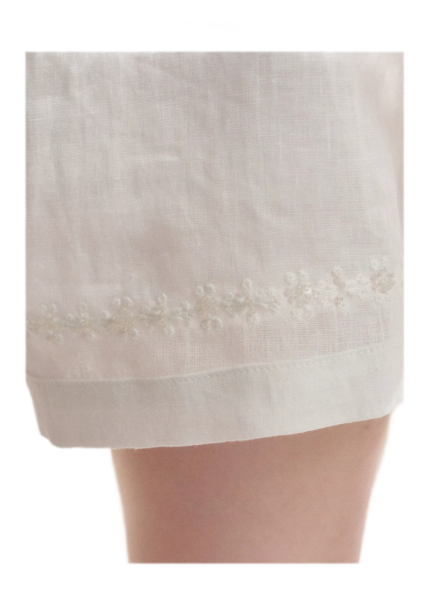 Tencel Linen Beaded Set