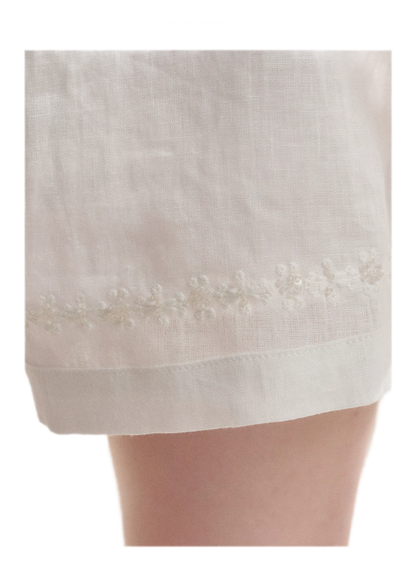 Tencel Linen Beaded Set
