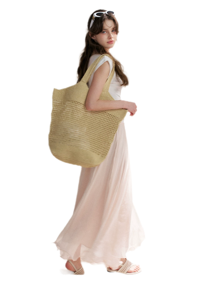 Sakura and Spring Stream A-Line Skirt