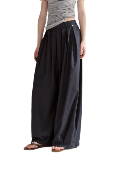 Pleated Balloon Relaxed Pants