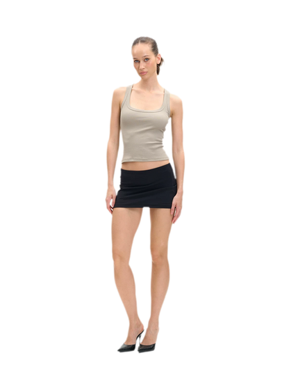 Ribbed U-Neck Cami