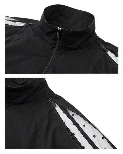 Structured Zipper Collar Jacket