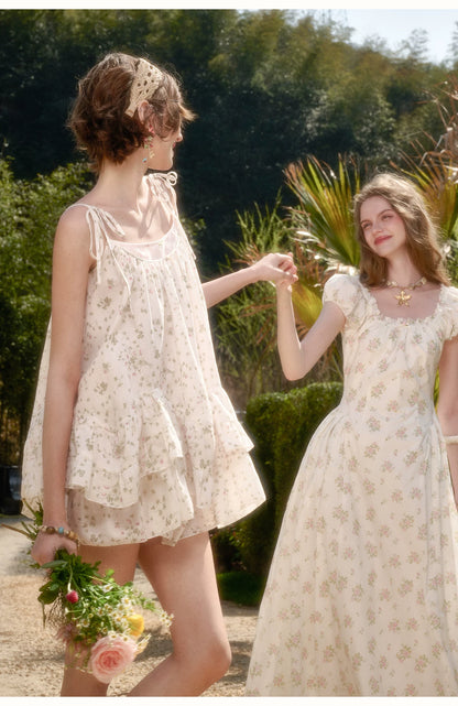 Pomegranate Floral Holiday Dress