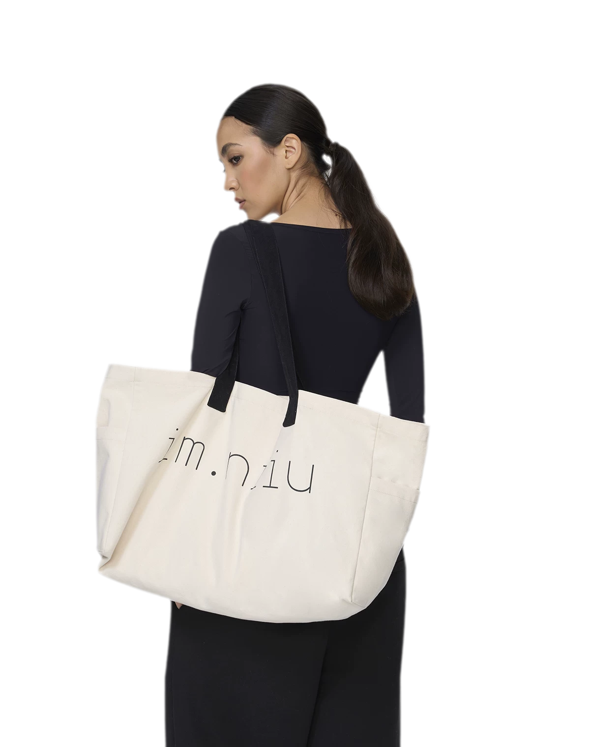 Canvas Elephant Tote Bag