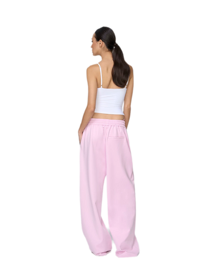 Air Cotton Wide-Leg Sweatpants