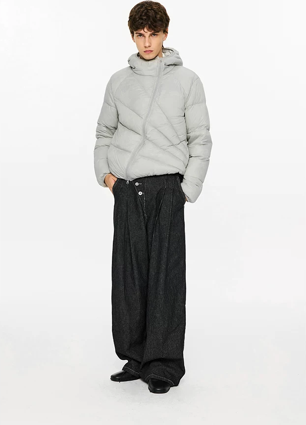 Lightweight Hooded Down Jacket