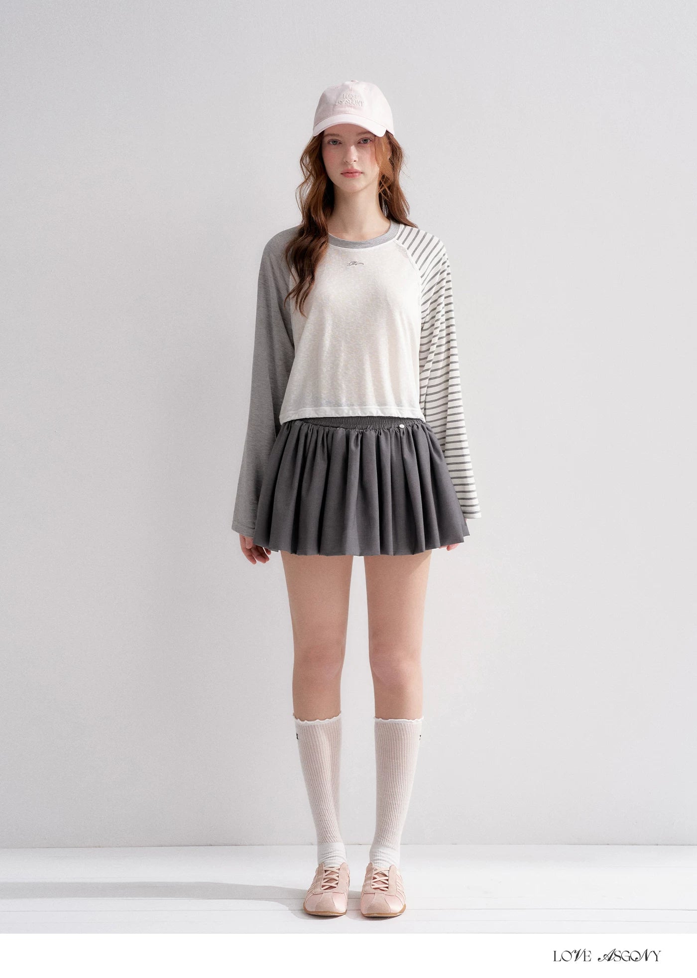 Lyocell Drawstring Raglan Sleeve Sun Protection Tee